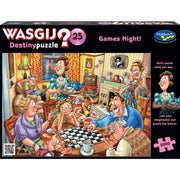 Holdson 775484 Wasgij Destiny 25 Games Night 1000pc Jigsaw Puzzle
