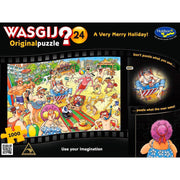 Holdson 98439 Wasgij Original 24 Merry Holidays 1000pc Jigsaw Puzzle
