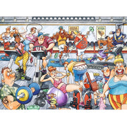Holdson 71240 Wasgij Original 28 Dropping the Weight 1000pc Jigsaw Puzzle