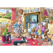 Holdson 772391 Wasgij Mystery Puzzle 17 Catching a Break 1000pc Jigsaw Puzzle