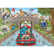 Holdson 772551 Wasgij? Original 33 Calm on the Canal Puzzle 1000pc