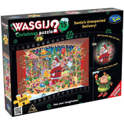 Holdson 772902 Wasjig?Christmas Puzzle Santas Unexpected Delivery 1000pc Jigsaw Puzzle