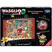 Holdson 772902 Wasjig?Christmas Puzzle Santas Unexpected Delivery 1000pc Jigsaw Puzzle