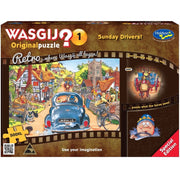 Holdson 772926 Wasjig? Original Puzzle Sunday Drivers 500pc (XL) Jigsaw Puzzle