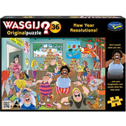 Holdson 773893 Wasgij Original 36 New Year Resolutions 1000pc Jigsaw Puzzle