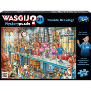 Holdson 7744364 Wasgij Mystery 21 Trouble Brewing 1000pc Jigsaw Puzzle