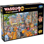 Holdson 774456 Wasgij Original 38 Market Meltdown Jigsaw Puzzle