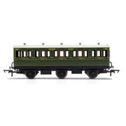 Hornby R40086 SR 6 Wheel Coach 3rd Class 1908 - Era 3