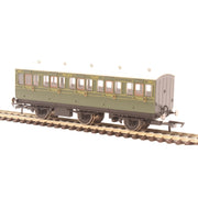 Hornby R40086 OO SR 6 Wheel Coach 3rd Class 1908