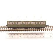 Hornby R40086 OO SR 6 Wheel Coach 3rd Class 1908