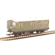 Hornby R40087 OO SR 6 Wheel Coach Brake 3rd Class 3750