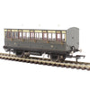 Hornby R40112 OO GWR 4 Wheel Coach 3rd Class Fitted Lights 1889