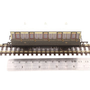 Hornby R40112 OO GWR 4 Wheel Coach 3rd Class Fitted Lights 1889