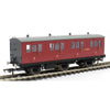 Hornby R40123 OO BR 6 Wheel Coach 1st Class Fitted Lights E41373