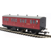 Hornby R40123 OO BR 6 Wheel Coach 1st Class Fitted Lights E41373