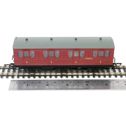 Hornby R40123 OO BR 6 Wheel Coach 1st Class Fitted Lights E41373