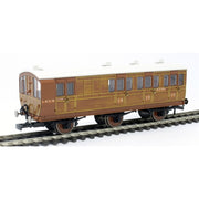 Hornby R40130 OO LNER 6 Wheel Coach Brake 3rd Class Fitted Lights 4589