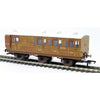 Hornby R40130 OO LNER 6 Wheel Coach Brake 3rd Class Fitted Lights 4589
