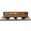 Hornby R40130 OO LNER 6 Wheel Coach Brake 3rd Class Fitted Lights 4589