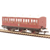 Hornby R40136 OO NBR 6 Wheel Coach 3rd Class Fitted Lights 1169