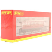 Hornby R40136 OO NBR 6 Wheel Coach 3rd Class Fitted Lights 1169