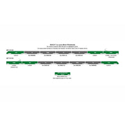 Hornby R40211A OO BR Class 370 Advanced Passenger Train 2-car TU Coach Pack 48303 and 48304