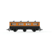 Hornby R40289 OO LSWR 6 Wheel Coach 1st Class 490