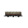 Hornby R40306 OO GWR 6 Wheel Coach 3rd Class 2523