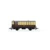Hornby R40310 OO GWR 4 Wheel Coach Passenger Brake 505