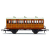 Hornby R40415 IoWCR 4 Wheel Coach 5 Door 3rd Class Era 2