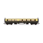 Hornby GWR Collett Bow Ended Corridor Composite R/H 6527 - Era 3