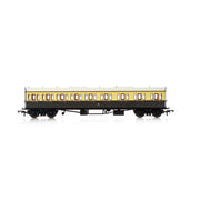 Hornby GWR Collett 57 Bow Ended E131 Nine Compartment Composite Right Hand 6627 - Era 3