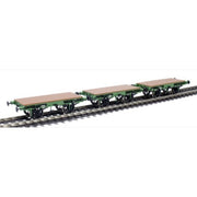 Hornby R60014 OO L&MR Flat Bed Wagon Pack