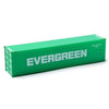 Hornby R60042 OO Evergreen Container Pack 1 x 20ft and 1 x 40ft Containers