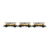 Hornby R60065 HAA Hopper Wagons Three Pack BR Coal Sector - Era 8