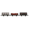 Hornby R60103 OO Triple Wagon Pack B.W and Co J. James and Co. and Newstead Colliery Era 3