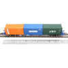 Hornby R60131 Touax KFA Container Wagon 3x20 Containers Era11