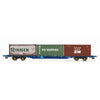 Hornby R60239 KFA Container Wagon with 2 x 20 Containers and 1 x 20 Tanktainer 2014 - 2024