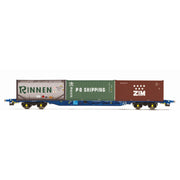 Hornby R60239 KFA Container Wagon with 2 x 20 Containers and 1 x 20 Tanktainer 2014 - 2024