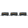Hornby R60259 Shell TTA Tank Wagon Triple Pack 1982 - 1997