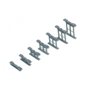 Hornby OO Inclined Piers (7pce) set 8 inch elevation*