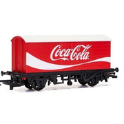 Hornby R6934 OO LWB Box Van Coca-Cola
