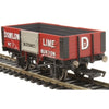 Hornby R6947 OO Dowlow Lime 5 Plank Wagon No. 7