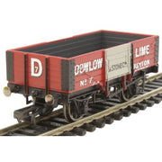 Hornby R6947 OO Dowlow Lime 5 Plank Wagon No. 7