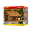 Hornby R7271 OO Modern Timber Garage Resin Building
