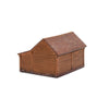 Hornby R7271 OO Modern Timber Garage Resin Building