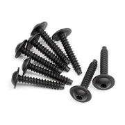HPI 103673 TP. Flanged Screw M3X18mm Hex Socket 8pc