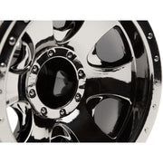 HPI 105280 Warlock Wheel 2.2in Black Chrome 2pcs