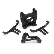 HPI 105312 Shock Tower Body Mount and Roll Bar Set