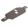 HPI 106629 Main Chassis 2.5mm Gunmetal Nitro 3